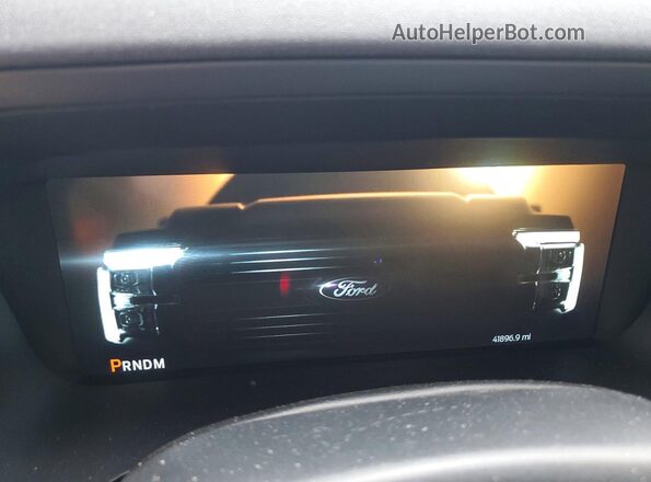 1FTFW5LD5RFA00574 2024 FORD F150 Black Вид щитка приладів