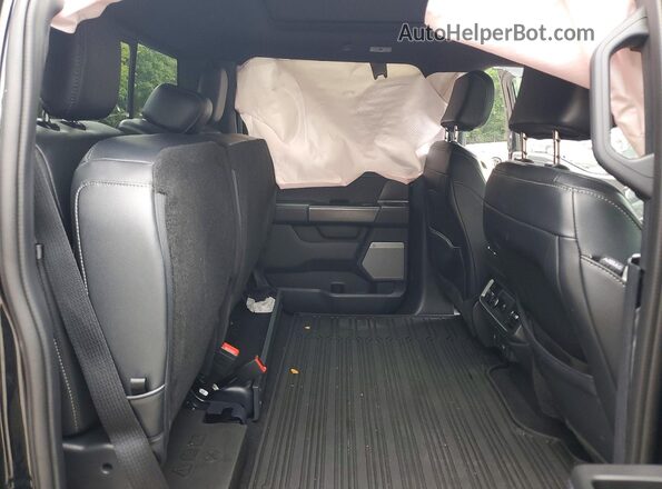 1FTFW5LD5RFA00574 2024 FORD F150 Black Вид задніх сидінь