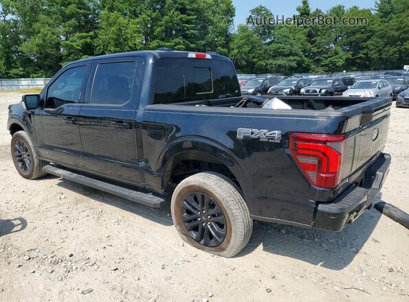 1FTFW5LD7RFB42926 2024 FORD F150 Black Trasero izquierdo