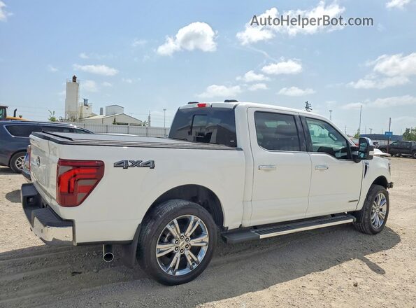 1FTFW5LD8SFB94023 2025 FORD F150 White უკანა მარჯვენა