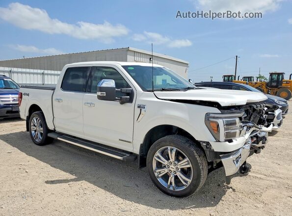 1FTFW5LD8SFB94023 2025 FORD F150 White წინა მარჯვენა