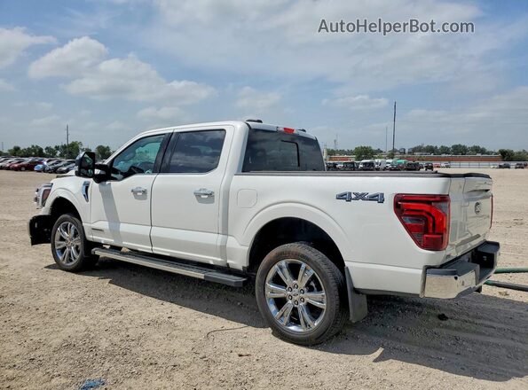 1FTFW5LD8SFB94023 2025 FORD F150 White უკანა მარცხენა