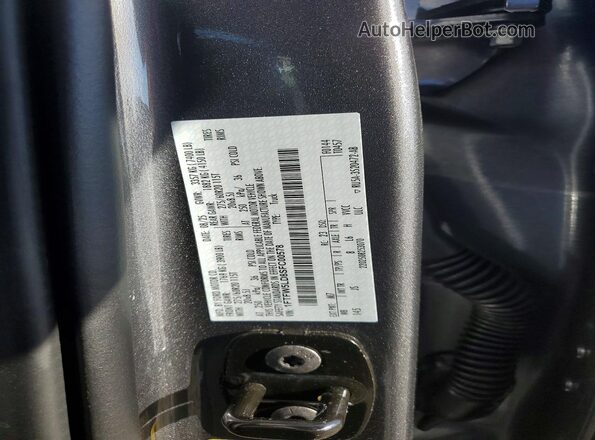 1FTFW5LD8SFC00578 2025 FORD F150 Gray Շարժիչի բաժամունքի տեսք