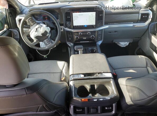 1FTFW5LD8SFC00578 2025 FORD F150 Gray Առջևի վահանակի տեսք