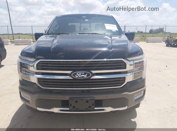 1FTFW6LD2SFA15142 2025 FORD F150 Black წინა ხედი
