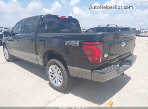 1FTFW6LD2SFA15142 2025 FORD F150 Black უკანა მარცხენა