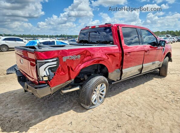 1FTFW6LD3SFC03412 2025 FORD F150 Red Задня права чверть