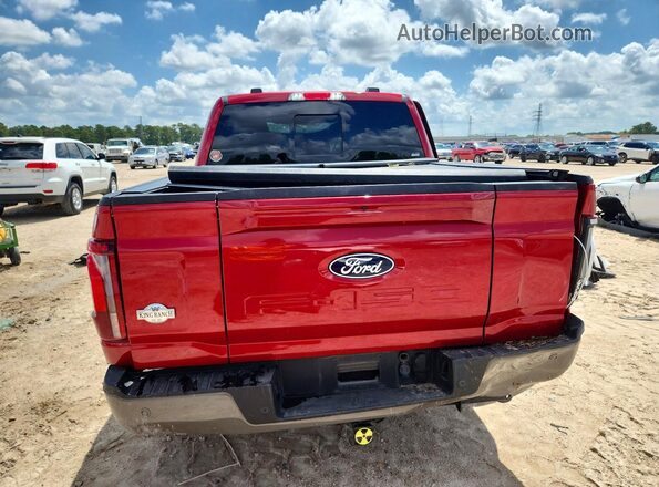 1FTFW6LD3SFC03412 2025 FORD F150 Red Вид ззаду