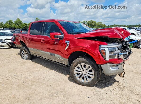 1FTFW6LD3SFC03412 2025 FORD F150 Red Передня права чверть