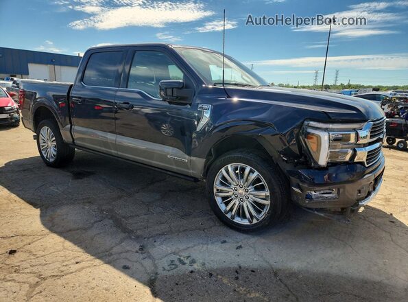 1FTFW6LD6SFB61334 2025 FORD F150 Blue Przód prawy