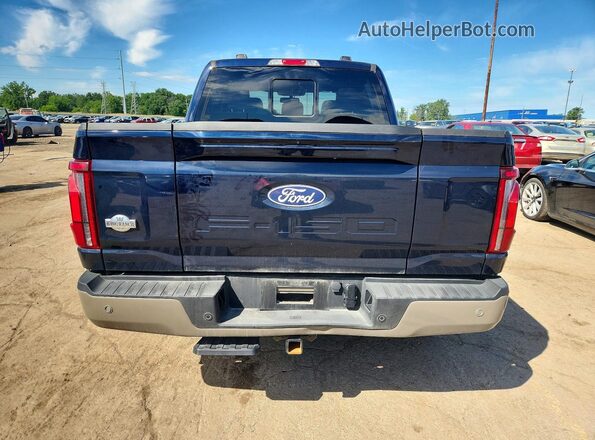 1FTFW6LD6SFB61334 2025 FORD F150 Blue Widok z tyłu