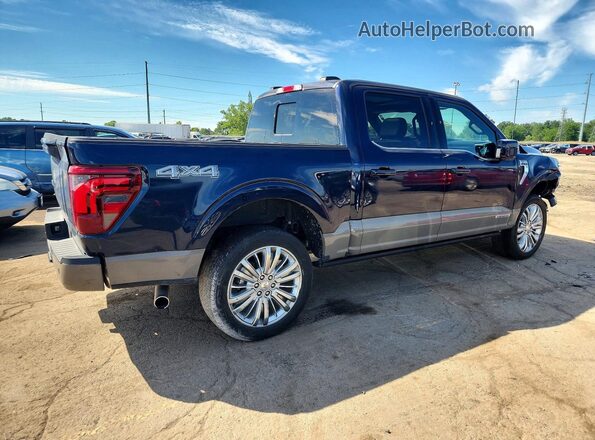 1FTFW6LD6SFB61334 2025 FORD F150 Blue Tył prawy