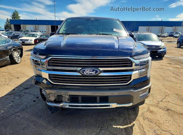 1FTFW6LD6SFB61334 2025 FORD F150 Blue Widok z przodu