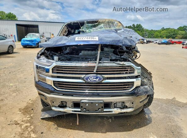 1FTFW6LDXSFA55095 2025 FORD F150 Black წინა ხედი