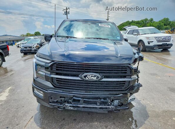 1FTFW7L8XSFB55075 2025 FORD F150 Black Դիմացի տեսք