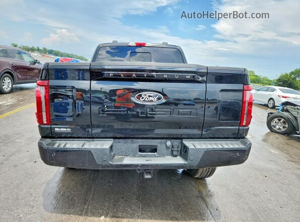 1FTFW7L8XSFB55075 2025 FORD F150 Black Հետևի տեսք