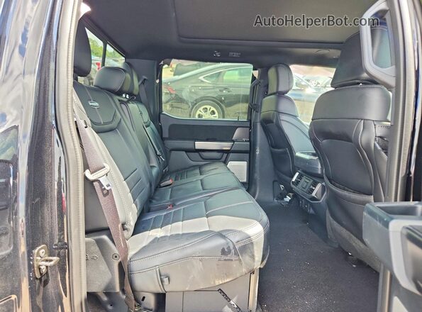 1FTFW7LD2TFA12880 2026 FORD F150 Black Rear seats view