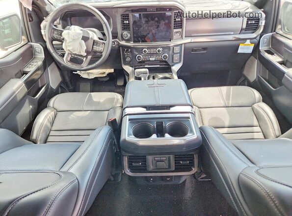 1FTFW7LD2TFA12880 2026 FORD F150 Black Dashboard view