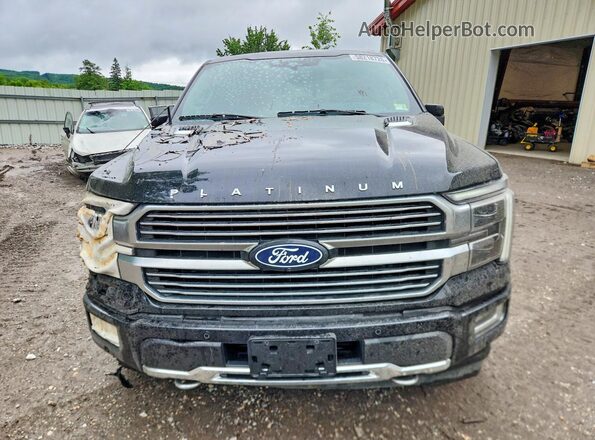 1FTFW7LD9RFB72974 2024 FORD F150 Black Вид спереду