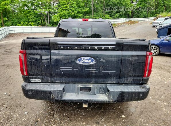 1FTFW7LD9RFB72974 2024 FORD F150 Black Вид ззаду