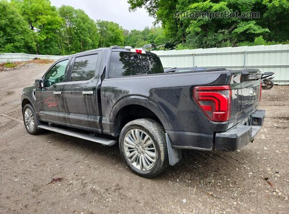 1FTFW7LD9RFB72974 2024 FORD F150 Black Задня ліва чверть