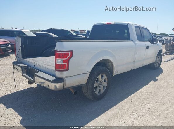 1FTFX1C55JKE97376 2018 FORD F150 Белый Задняя правая четверть
