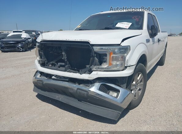 1FTFX1C55JKE97376 2018 FORD F150 Белый Вид спереди