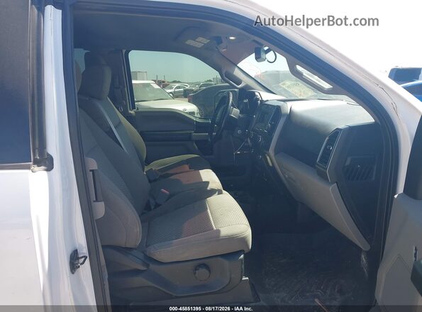 1FTFX1C55JKE97376 2018 FORD F150 Белый Вид салона спереди