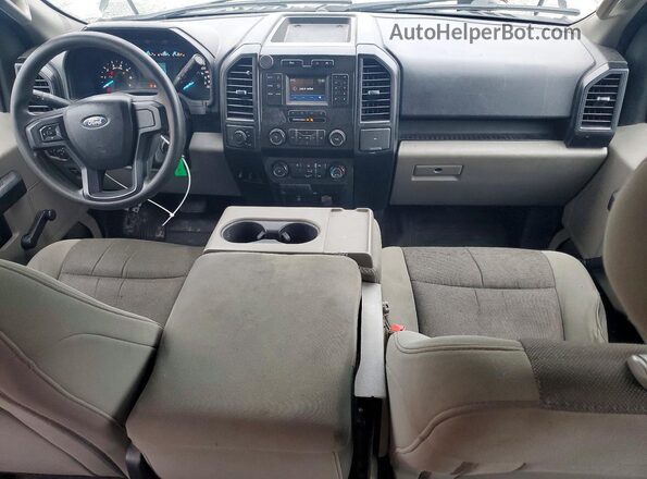 1FTFX1C59KKE25713 2019 FORD F150 White წინა პანელის ხედი