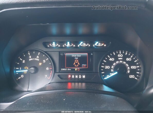 1FTFX1CG6JKD50453 2018 FORD F150 White Вид задніх сидінь