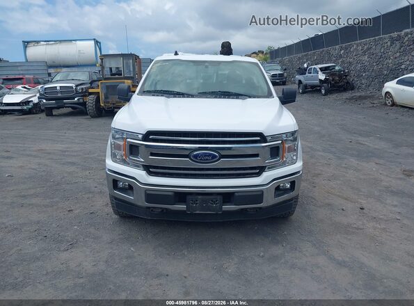 1FTFX1E40LKD83597 2020 FORD F150 White ხელსაწყოთა პანელის ხედი
