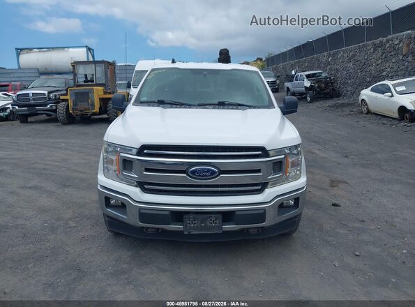 1FTFX1E44KKD58944 2019 FORD F150 Белый Вид щитка приборов