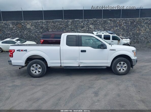 1FTFX1E44KKD58944 2019 FORD F150 Белый Вид задней части салона
