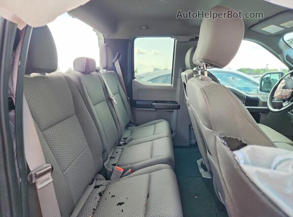 1FTFX1E44LFA32281 2020 FORD F150 Black Rear seats view
