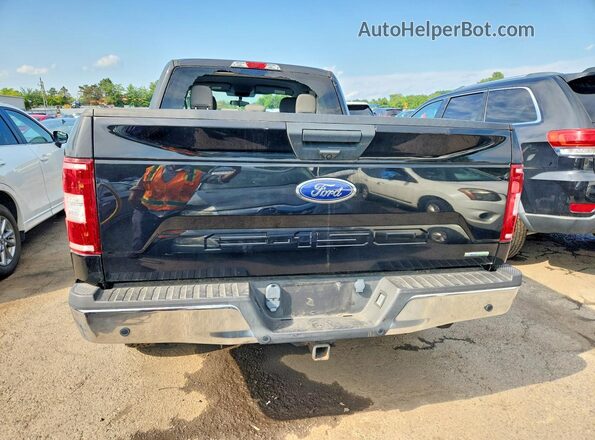 1FTFX1E44LFA32281 2020 FORD F150 Black Rear view