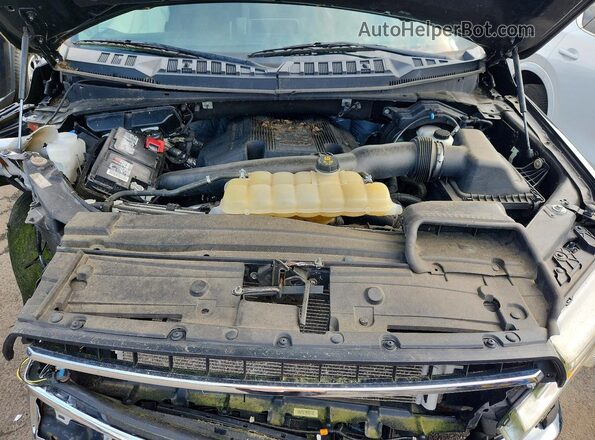 1FTFX1E44LFA32281 2020 FORD F150 Black Rear interior view