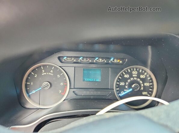 1FTFX1E44LFA32281 2020 FORD F150 Black Instrument cluster view