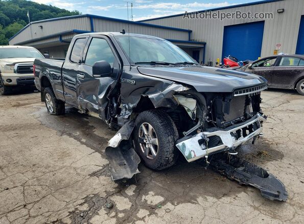 1FTFX1E44LKD55642 2020 FORD F150 Gray Առջևի աջ