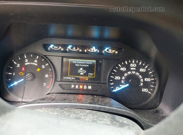 1FTFX1E44LKD72473 2020 FORD F150 White Սարքավորումների վահանակի տեսք