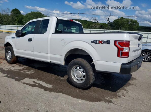 1FTFX1E50JFD96896 2018 FORD F150 White Trasero izquierdo