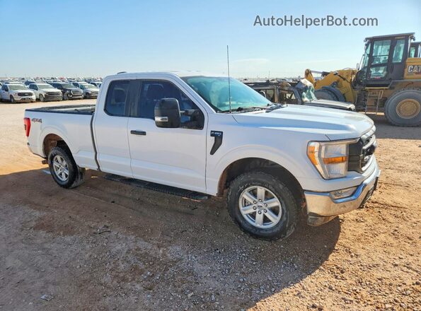 1FTFX1E50NKE64644 2022 FORD F150 Белый Передняя правая четверть