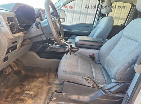 1FTFX1E50NKE64644 2022 FORD F150 Белый Вид салона спереди