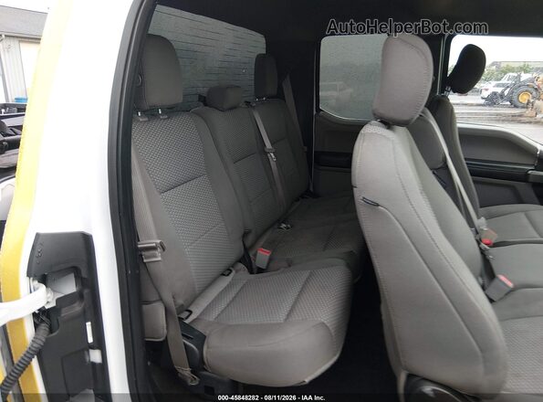 1FTFX1E51JKF88884 2018 FORD F150 White VIN კოდის სტიკერის ხედი