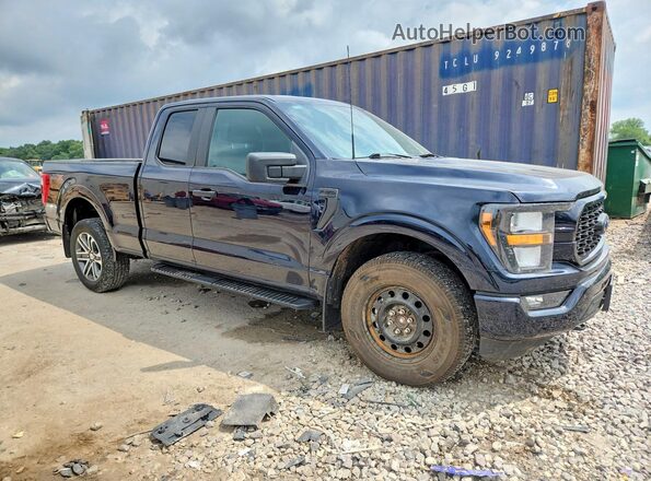 1FTFX1E51PKD45505 2023 FORD F150 Blue Առջևի աջ