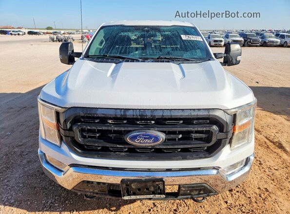 1FTFX1E52NKE64614 2022 FORD F150 Белый Вид спереди