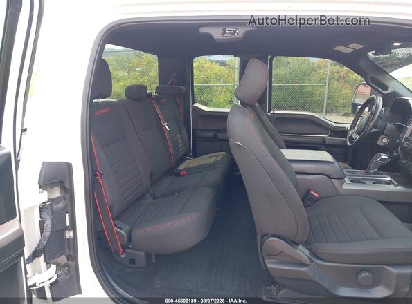 1FTFX1E53JFC57412 2018 FORD F150 White VIN კოდის სტიკერის ხედი