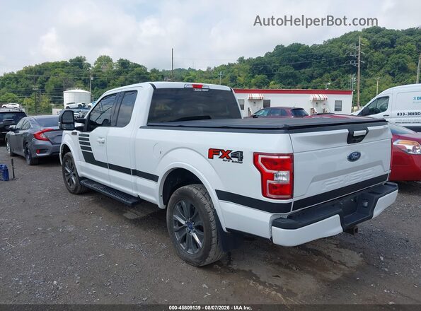 1FTFX1E53JFC57412 2018 FORD F150 White უკანა მარცხენა