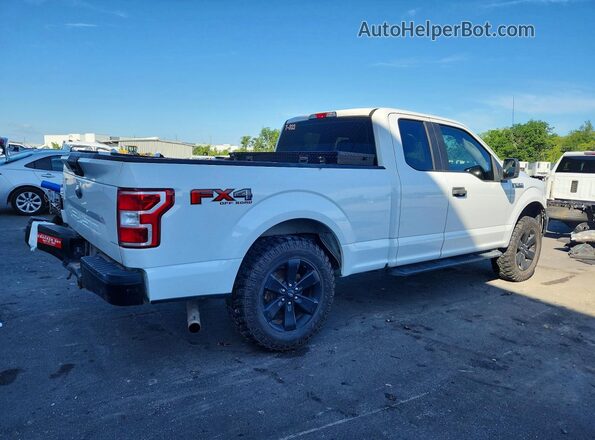 1FTFX1E53JFE59439 2018 FORD F150 White Tył prawy