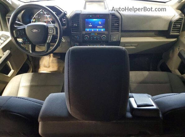 1FTFX1E53LFB29934 2020 FORD F150 White Вид панелі приладів