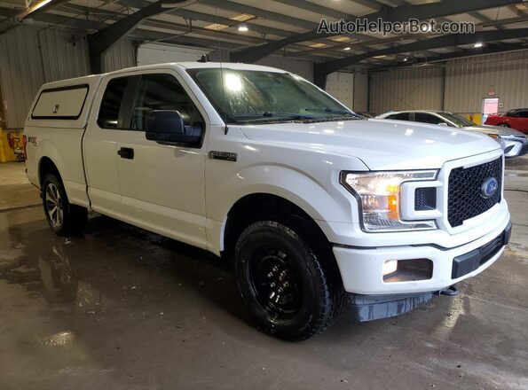 1FTFX1E53LFB29934 2020 FORD F150 White Панорамний вид салону 360°